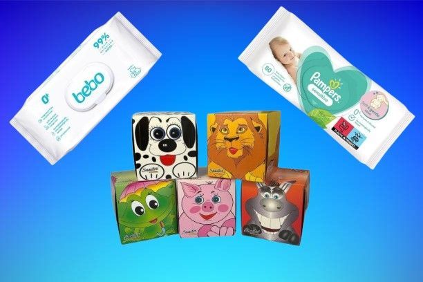 Мокри и сухи кърпи 