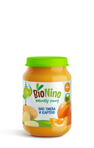 Bionino Тиква и картоф 4+
