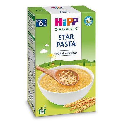 Hipp Био бебешка паста Звездички 6м+