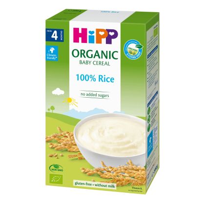 Hipp инстантна Био каша Ориз 4м+