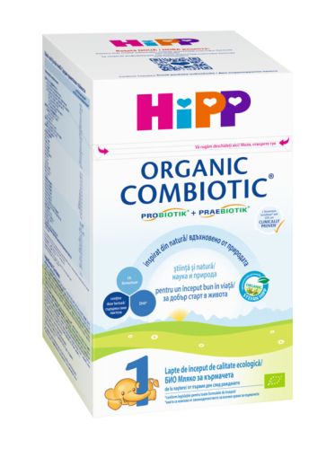 Hipp Organic Combiotic 1 Био Адаптирано Мляко 0м+