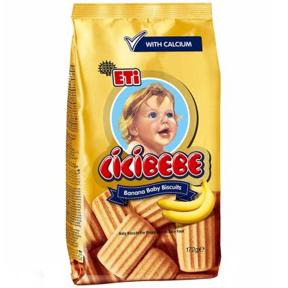 ETI Бисквити Чичи Бебе Банан 6м+