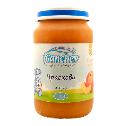 Ganchev Праскови  пюре 4м+