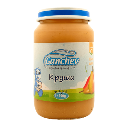 Ganchev Круши пюре 4м+
