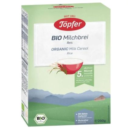 Topfer Bio Mлечна каша с Ориз 5м+