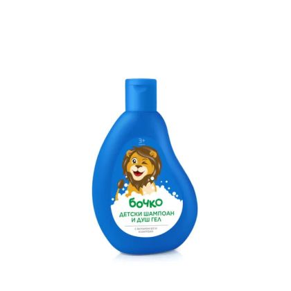 Бочко Детски шампоан и душ гел 2в1 3г+
