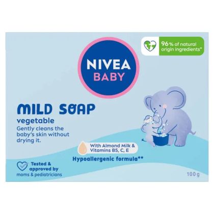 Nivea Baby Нежен подхранващ крем сапун