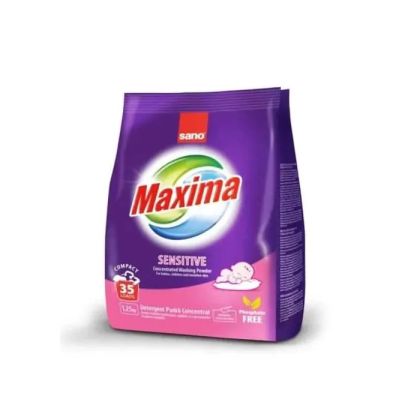 Sano Maxima Sensitive Бебешки прах за пране 1.25 кг