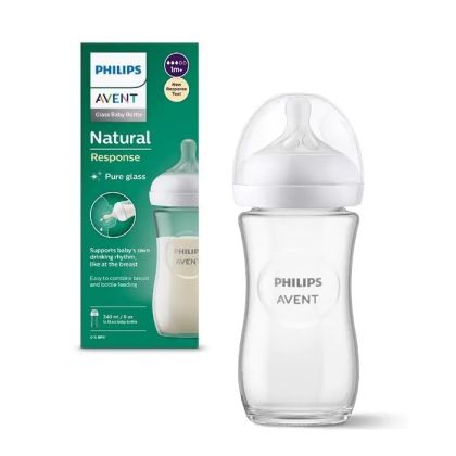 Avent Natural Response Шише с биберон 1м+ 240 мл