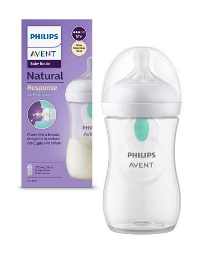 Avent Natural Response AirFree шише 1м+ 260 мл 