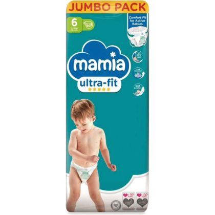 Mamia 6 Ultra-fit пелени 60 бр
