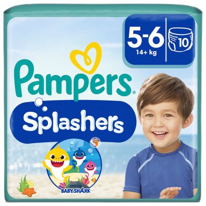 Pampers Splashers Бански размер 5 гащи 10 бр