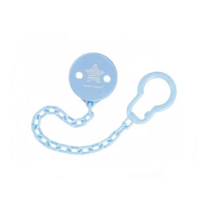 Canpol клипс за залъгалка син 0м+