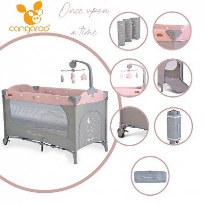 Moni Once Upon a Тime детска кошара розов цвят