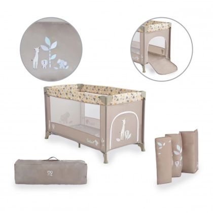 Moni Safari детска кошара бежов цвят