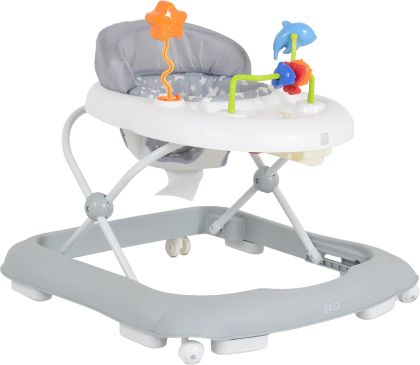 Moni ECO детска проходилка сив цвят