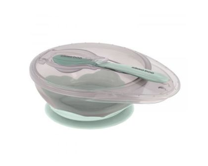 Kikkaboo купа с лъжица цвят мента 4м+