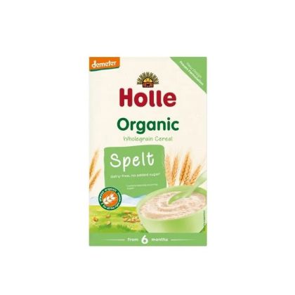Holle Био бебешка безмлечна каша със спелта 6м+