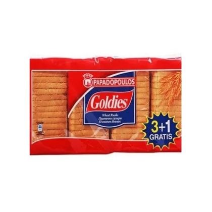Papadopoulos Goldies pшенични сухари 3+1 