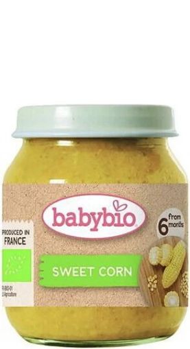 Babybio Био пюре сладка царевица 6м+