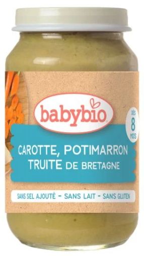 Babybio Био пюре зеленчуци с Пъстърва