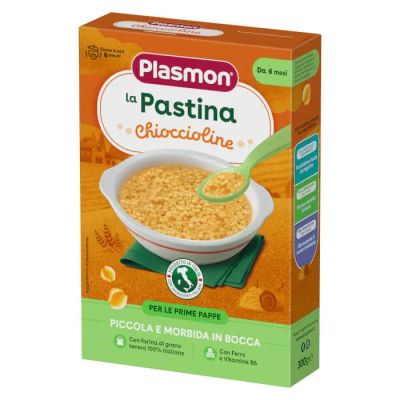 Plasmon Chioccioline Бебешка паста охлювчета 6М+