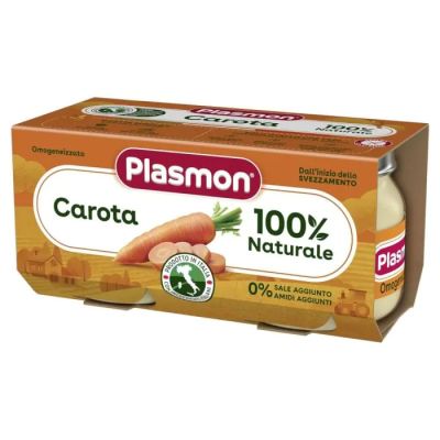 Plasmon Пюре от моркови за деца 4М+