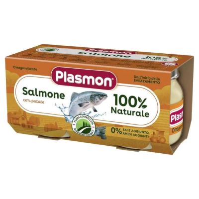 Plasmon Рибно меню сьомга с картофи за деца 6М+