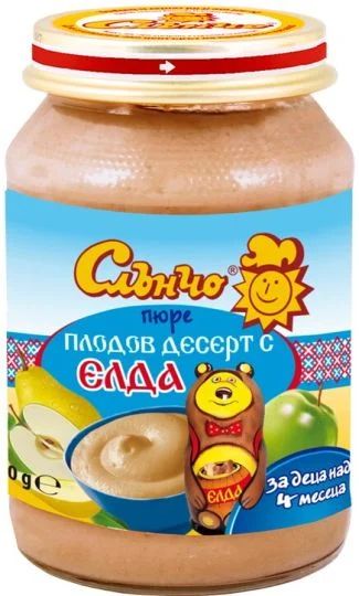 Слънчо Плодов десерт с Елда 4м+