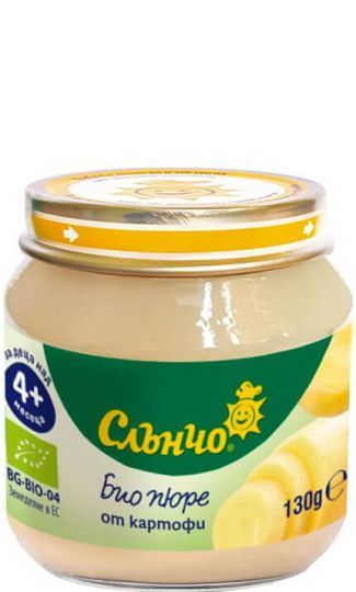 Слънчо Био Картофи  пюре 4м+