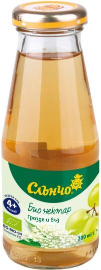 Слънчо Био нектар от Грозде и Бъз 4м+