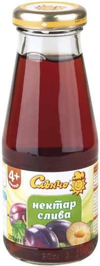 Слънчо Био нектар от Слива 4м+