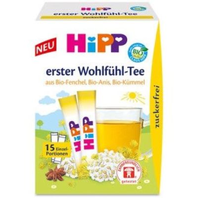 Hipp eкстрактен чай Комфорт от био копър, анасон и кимион х15 сашета