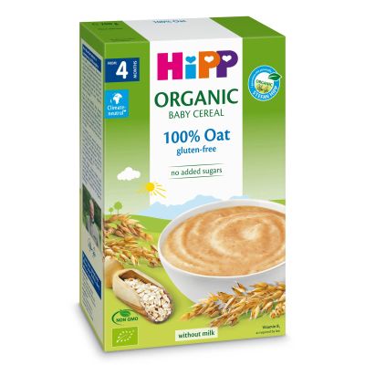 Hipp Инстантна Безмлечна Био каша Овес 4м+