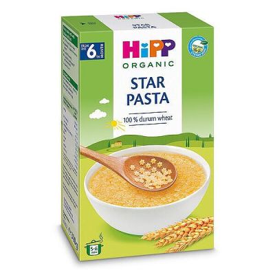 Hipp Био бебешка паста Звездички 6м+