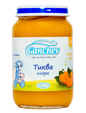Ganchev Тиква пюре 4м+