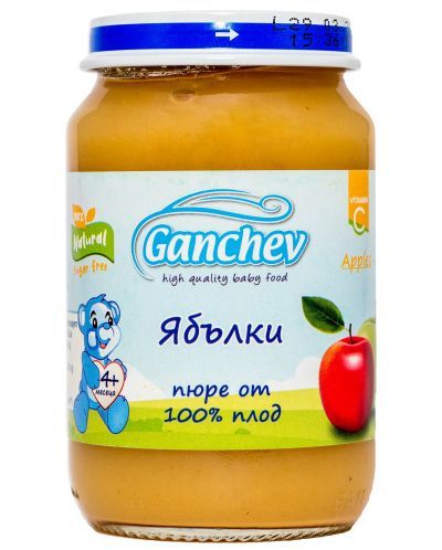 Ganchev Ябълки пюре  4м+