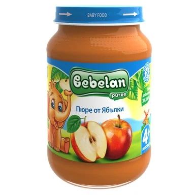Bebelan Ябълки пюре 4м+