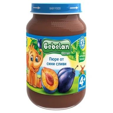 Bebelan Сини Сливи пюре 4м+