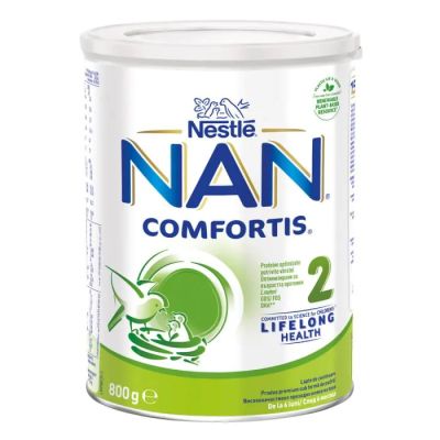 Nestle NAN Comfortis 2 Преходно Мляко за бебета 6-12м