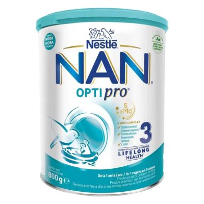 Nestle NAN Optipro 3 Обогатена Млечна напитка 12м+ 800 гр