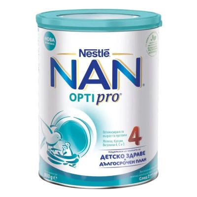 Nestle NAN Optipro 4 Обогатена Млечна напитка 24М+ 800 г
