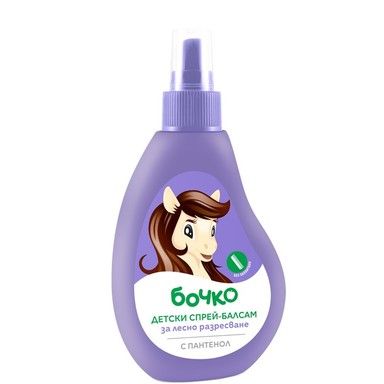 Бочко Детски спрей-балсам за лесно разресване