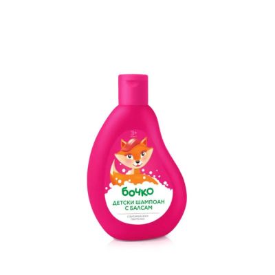 Бочко Детски шампоан с балсам 2в1 с пантенол 3г+