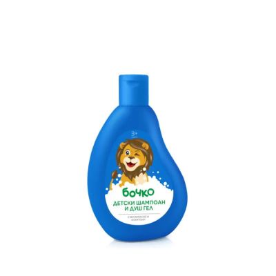 Бочко Детски шампоан и душ гел 2в1 3г+