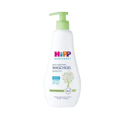 Hipp Babysanf Душ гел за коса и тяло 0м+  400 мл