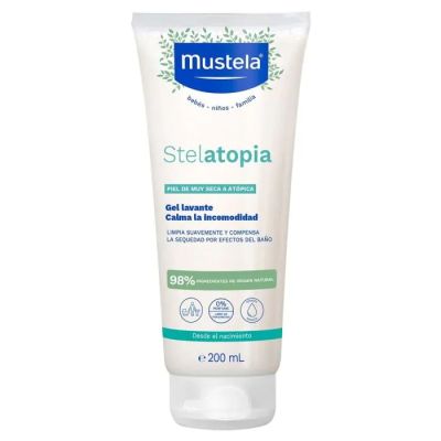 Mustela Stelatopia Душ-гел за атопична кожа 