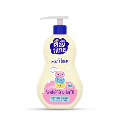 Play Time, Funny Macarons шампоан и душ-гел 400 мл