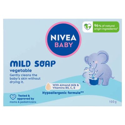 Nivea Baby Нежен подхранващ крем сапун