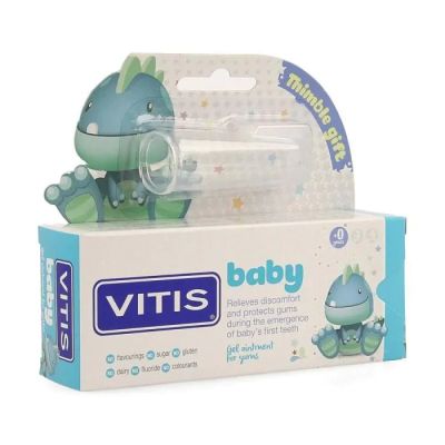 Vitis Baby Neutral Крем-гел за венци + напръстник за бебета 6м+